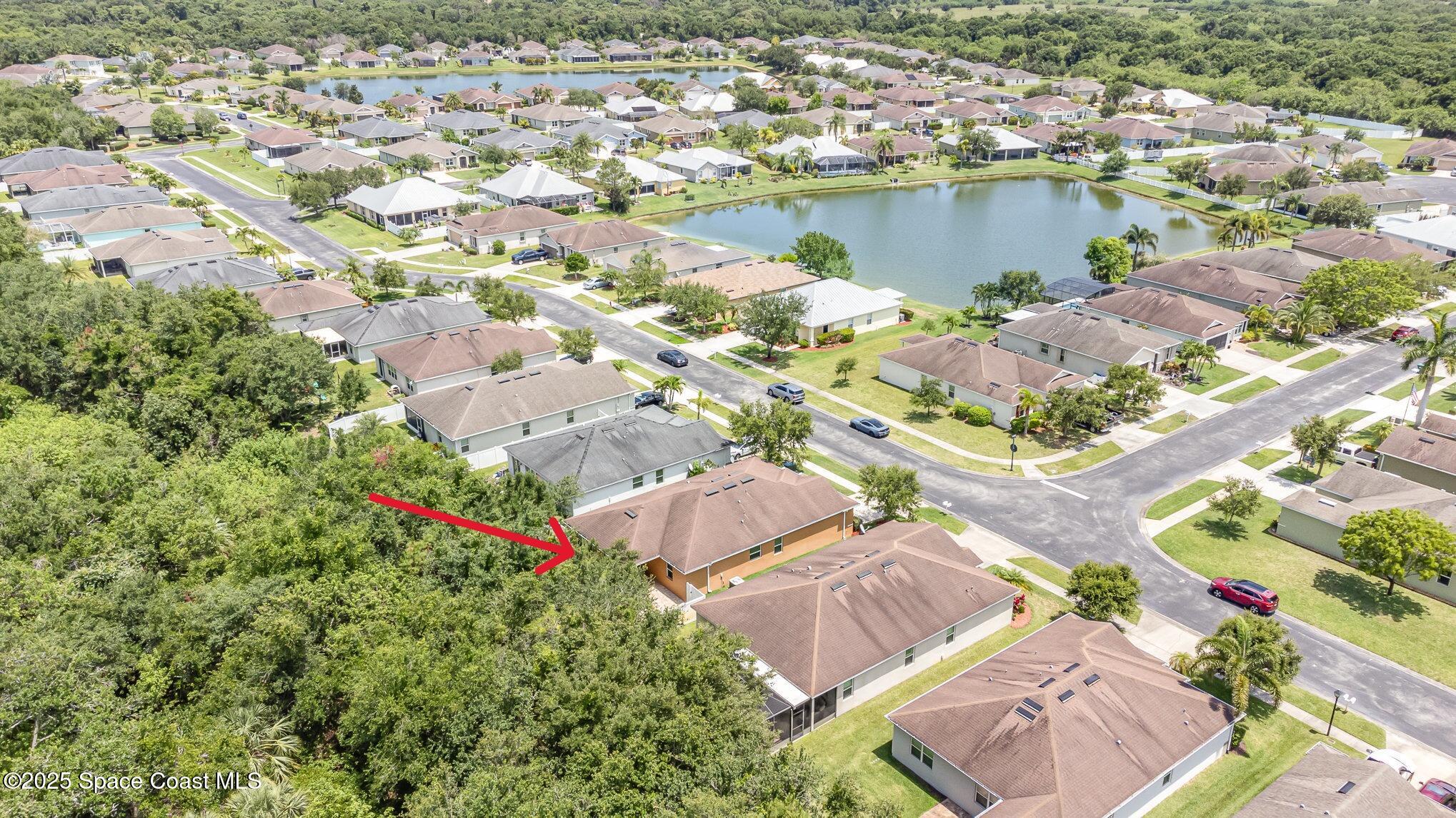 122 Port Royal Court Sebastian, FL 32958 - Photo 23 of 26 an aerial view of residential houses with outdoor space