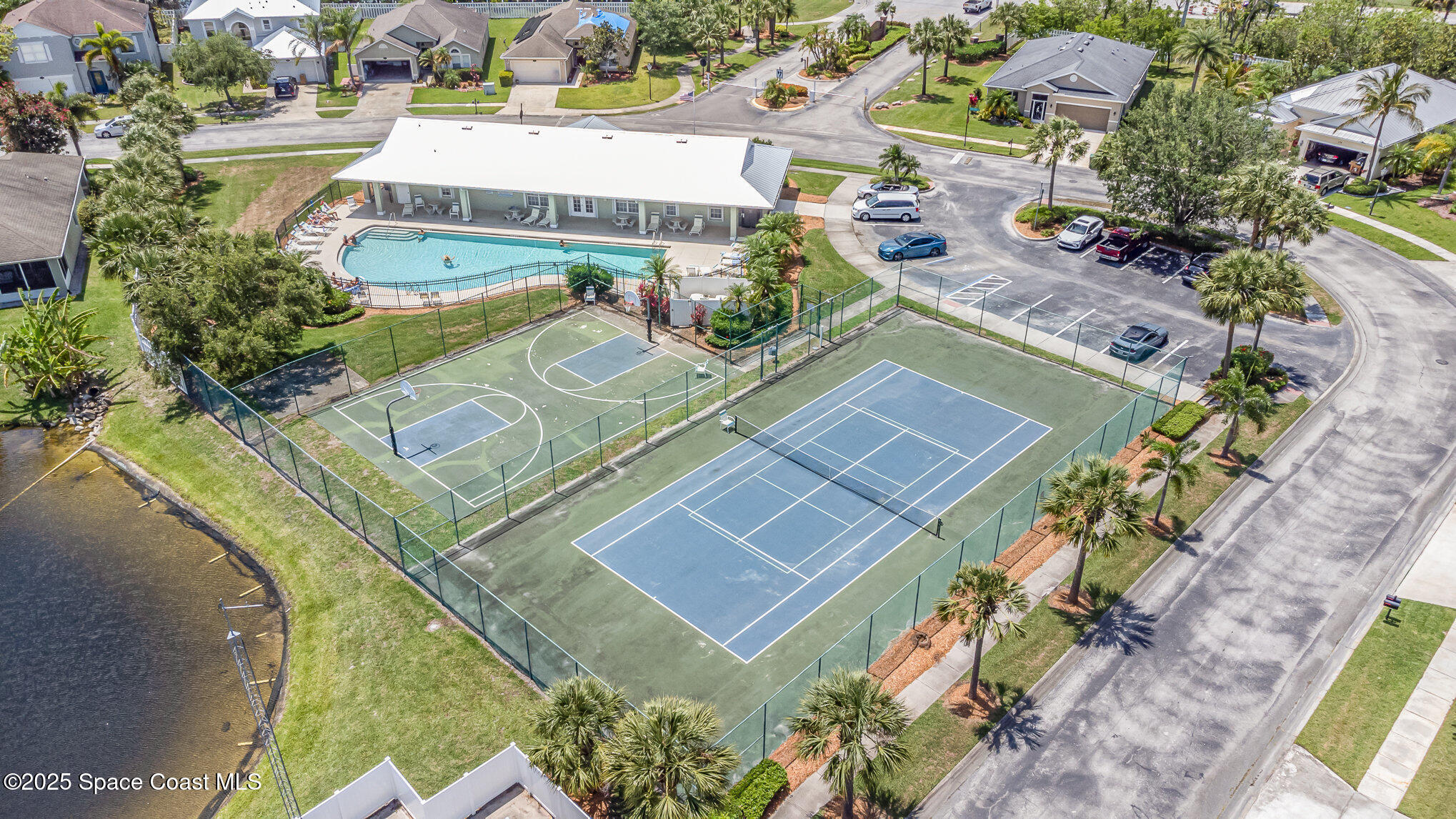 122 Port Royal Court Sebastian, FL 32958 - Photo 25 of 26 a view of a swimming pool with outdoor seating