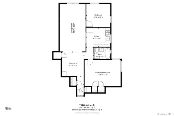 $279,900 | 309 North Broadway, Unit 4F, Yonkers, NY 10701