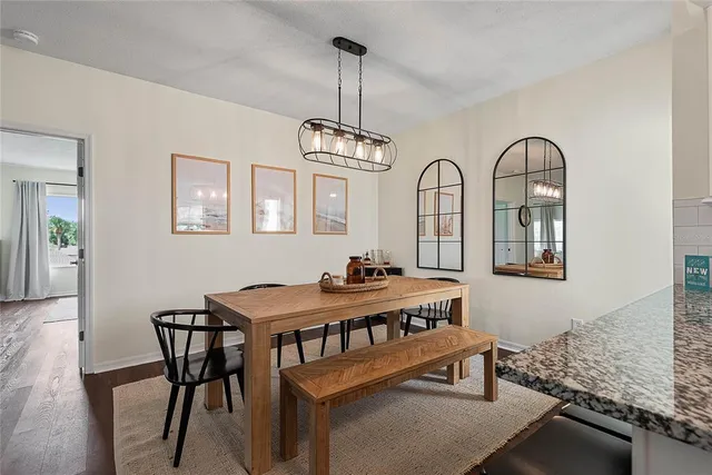 a view of a livingroom with furniture and window