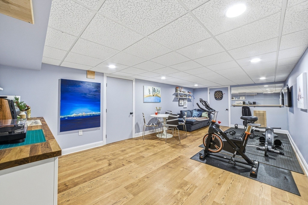 6 Montaup Road, Unit 6 Sharon, MA 02067 - Photo 27 of 35 a view of a room with gym equipment