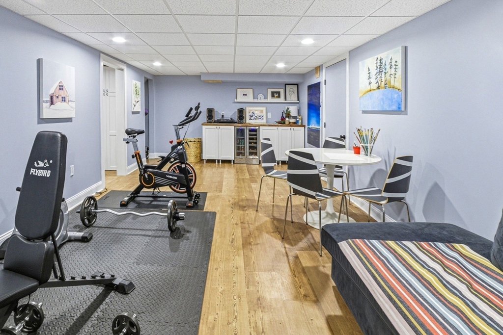 6 Montaup Road, Unit 6 Sharon, MA 02067 - Photo 28 of 35 a view of a room with gym equipment