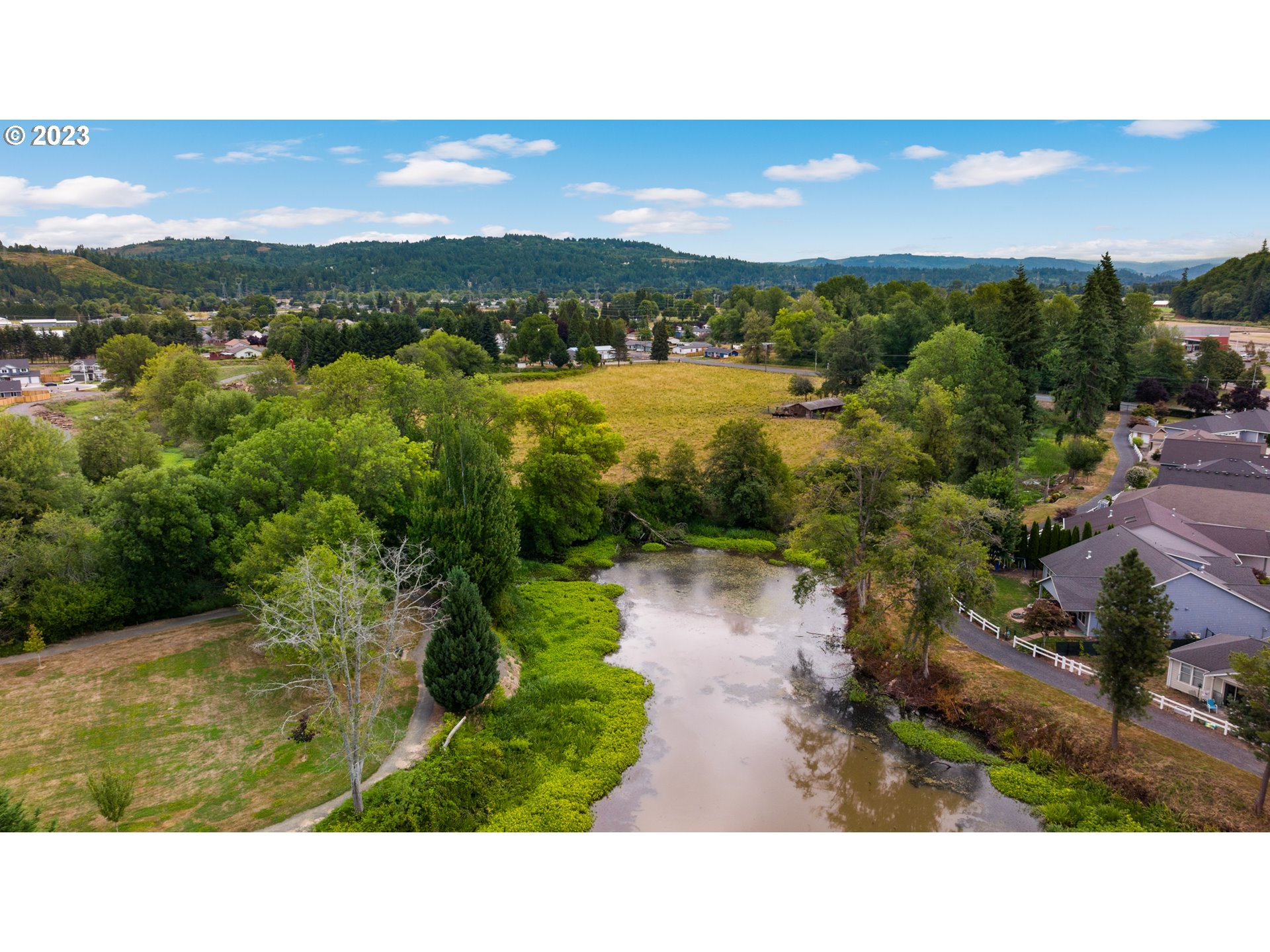 5431 Mt Solo Road Longview, WA 98632 - Photo 10 of 32 a view of a lake in middle of the town