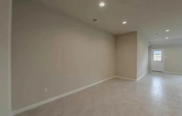 a view of empty room