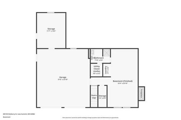 $362,900 | 809 Northeast Mulberry Street, Lee's Summit, MO 64086