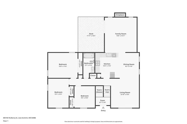 $362,900 | 809 Northeast Mulberry Street, Lee's Summit, MO 64086