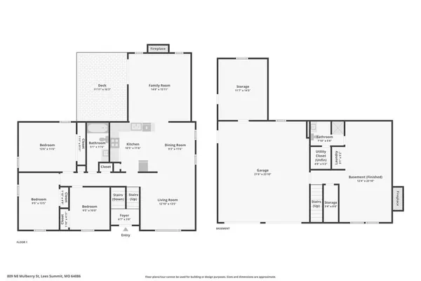 $362,900 | 809 Northeast Mulberry Street, Lee's Summit, MO 64086