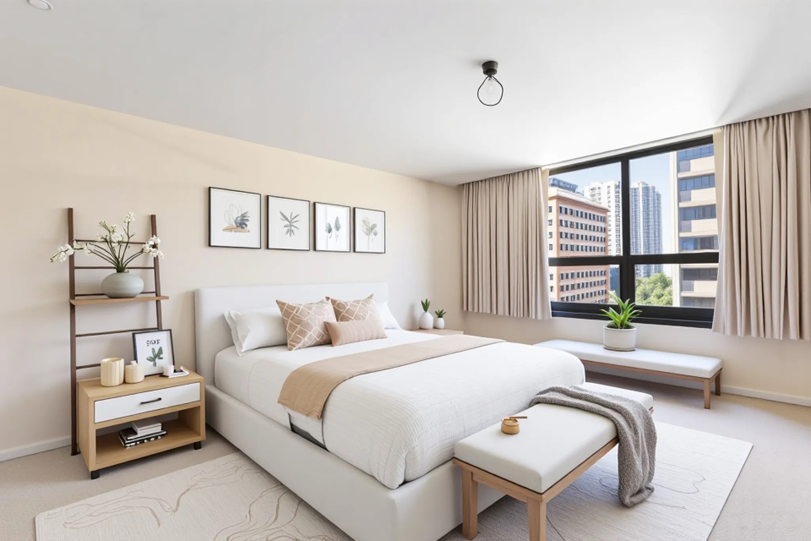 1410 North State Parkway, Unit 10B Chicago, IL 60610 - Photo 8 of 25 a bedroom with a bed and a large window