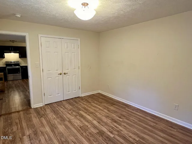 wooden floor in an empty room