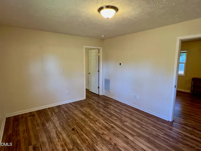 wooden floor in an empty room