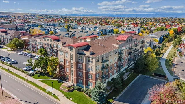 a view of a city with tall buildings