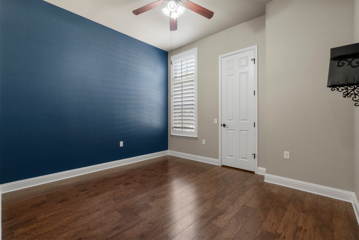 2020 Antone Street Austin, TX 78723 - Photo 27 of 35 wooden floor in an empty room with a window