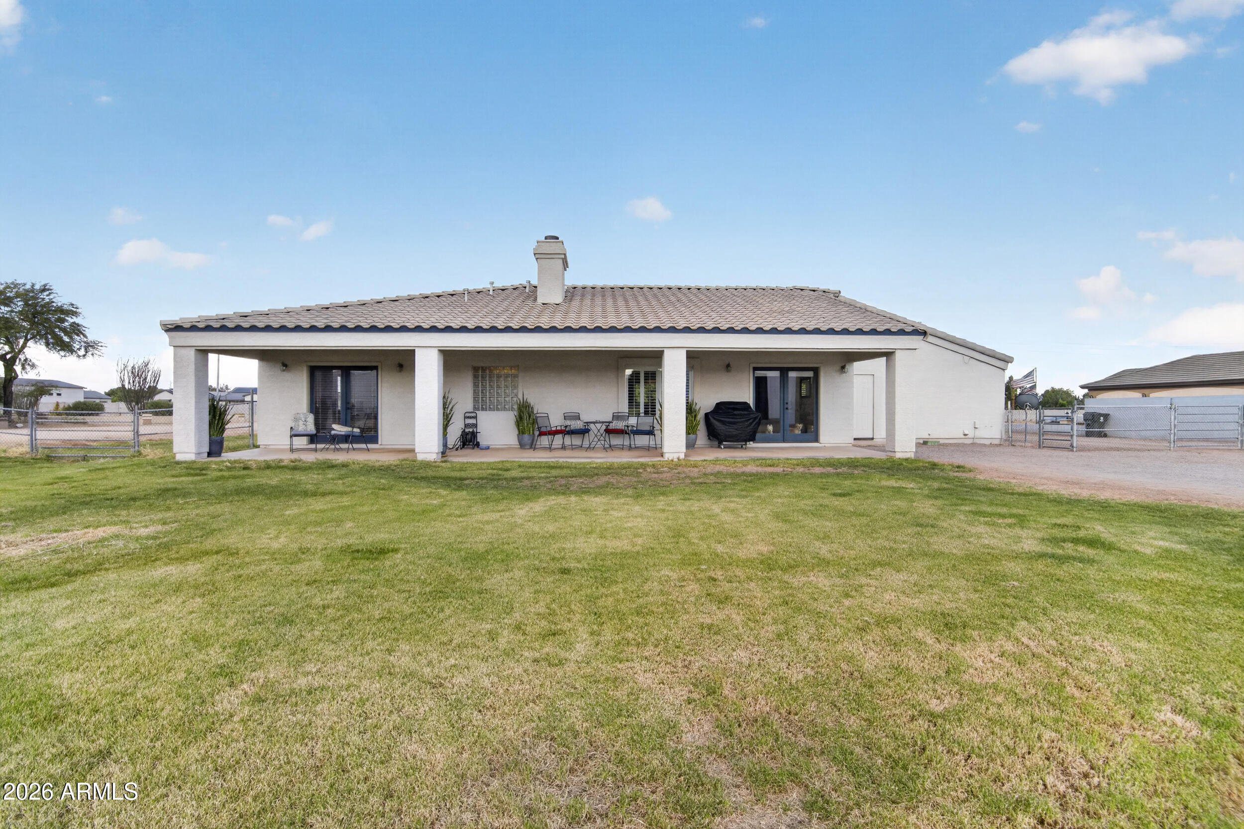 6832 North Citrus Road Waddell, AZ 85355 - Photo 35 of 56 Full Length Rear Patio