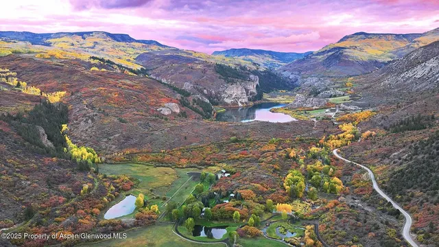 a view of mountains in the distance