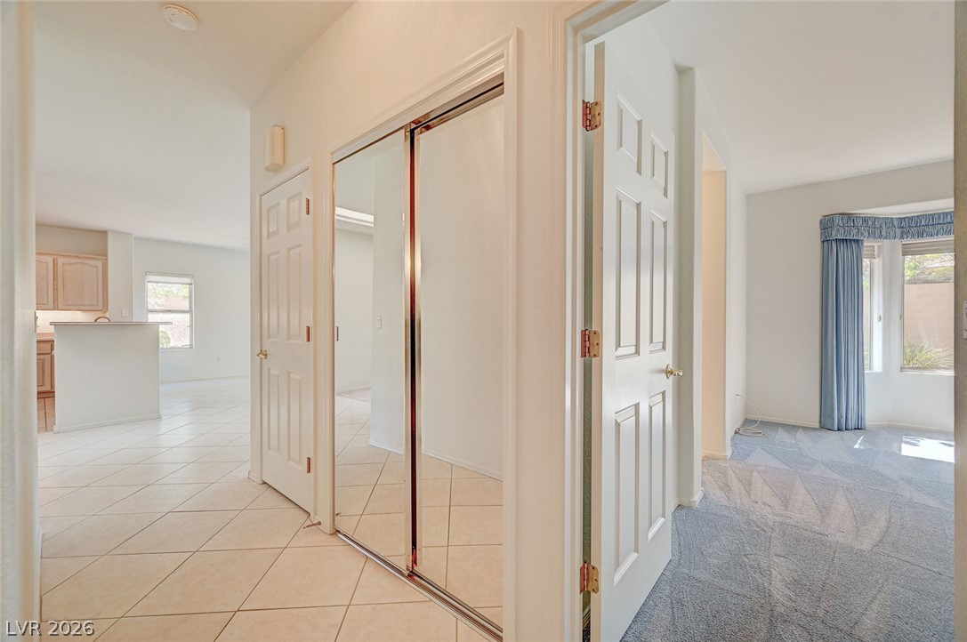 2529 Springville Way Henderson, NV 89052 - Photo 29 of 70 Tiled entryways connect seamlessly to carpeted rooms through wide doorways.