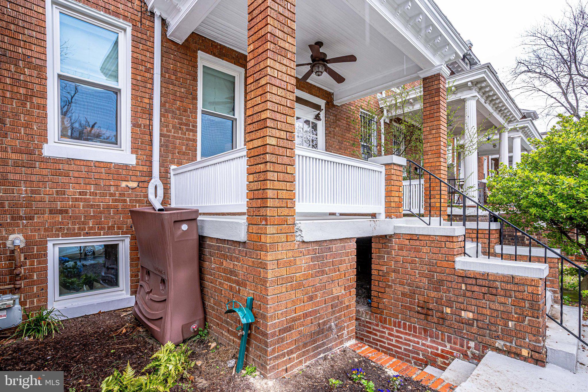 4215 7th Street Northwest Washington, DC 20011 - Photo 57 of 57 Home exterior with welcoming front porch