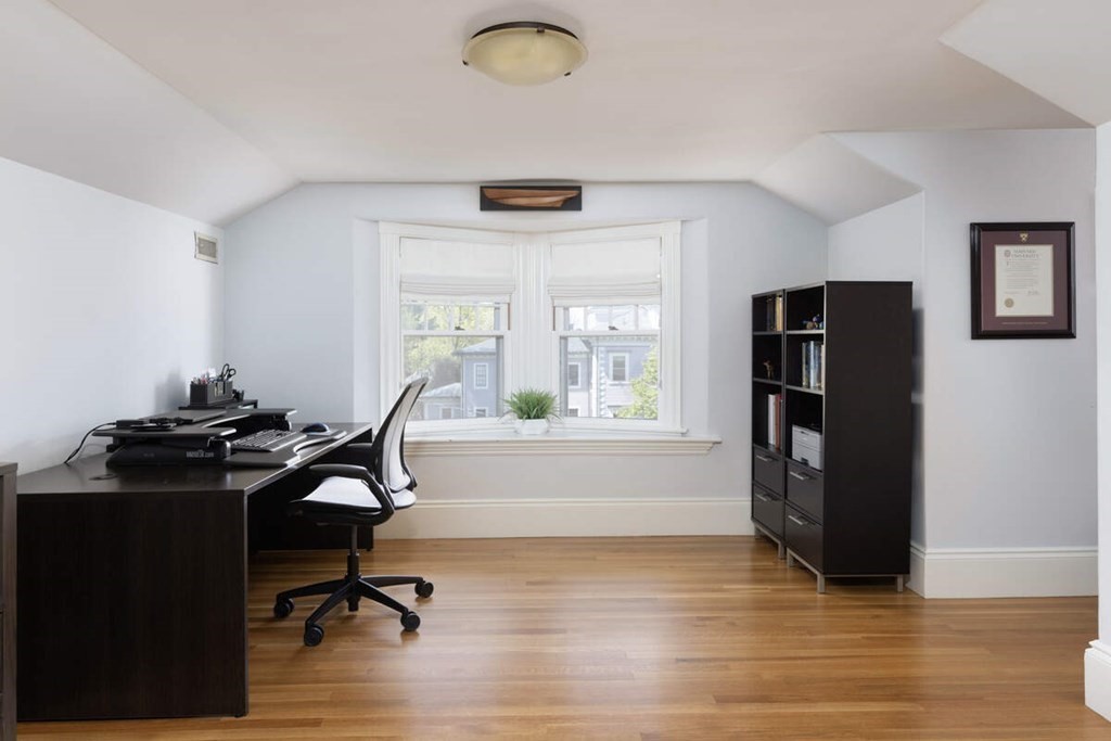 12 Balcarres Road Newton, MA 02465 - Photo 19 of 22 a view of a workspace with furniture and a window