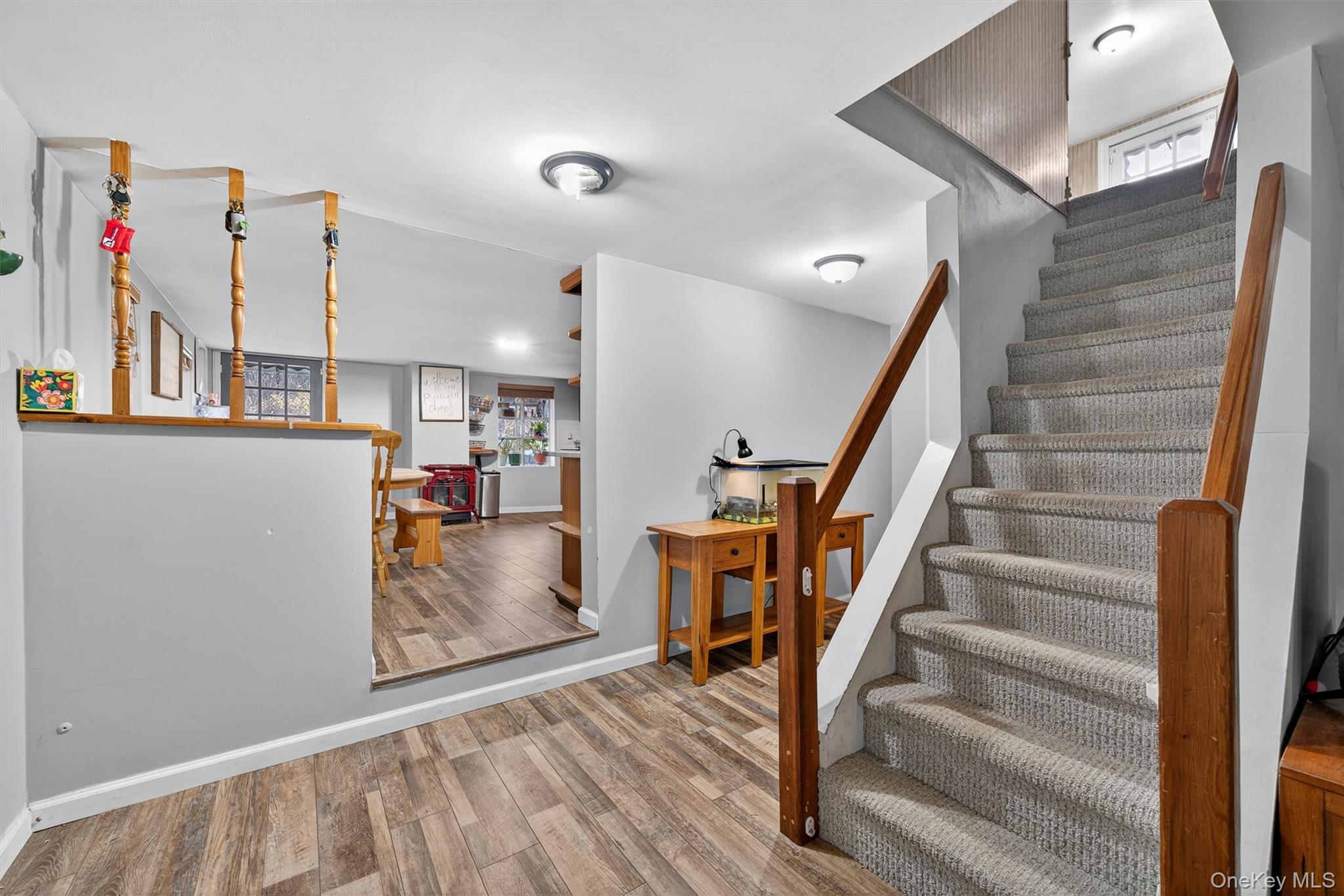 493 Gate Hill Coop Road Stony Point, NY 10980 - Photo 7 of 33 a view of entryway with wooden floor and stairs