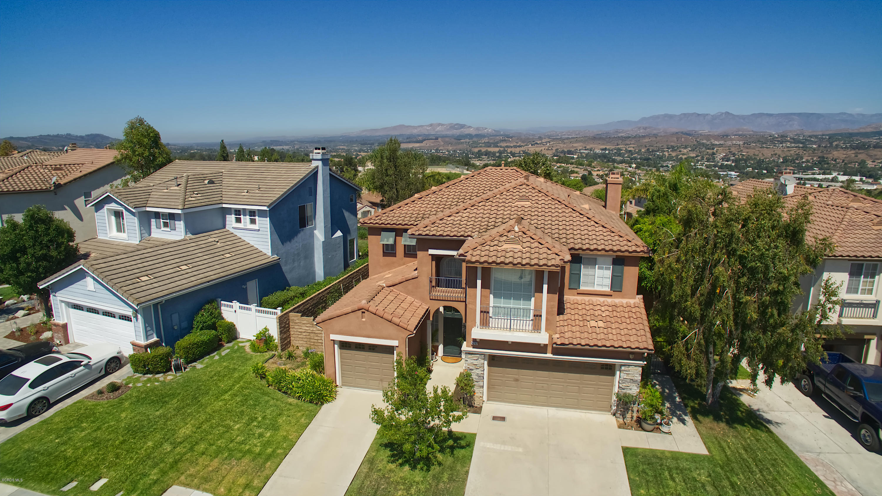 14297 Peach Hill Road Moorpark, CA 93021 - Photo 2 of 8 Front Aerial 14297 PEACH HILL