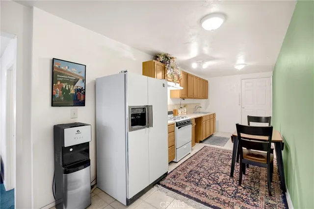 a view of an outdoor space and a yard