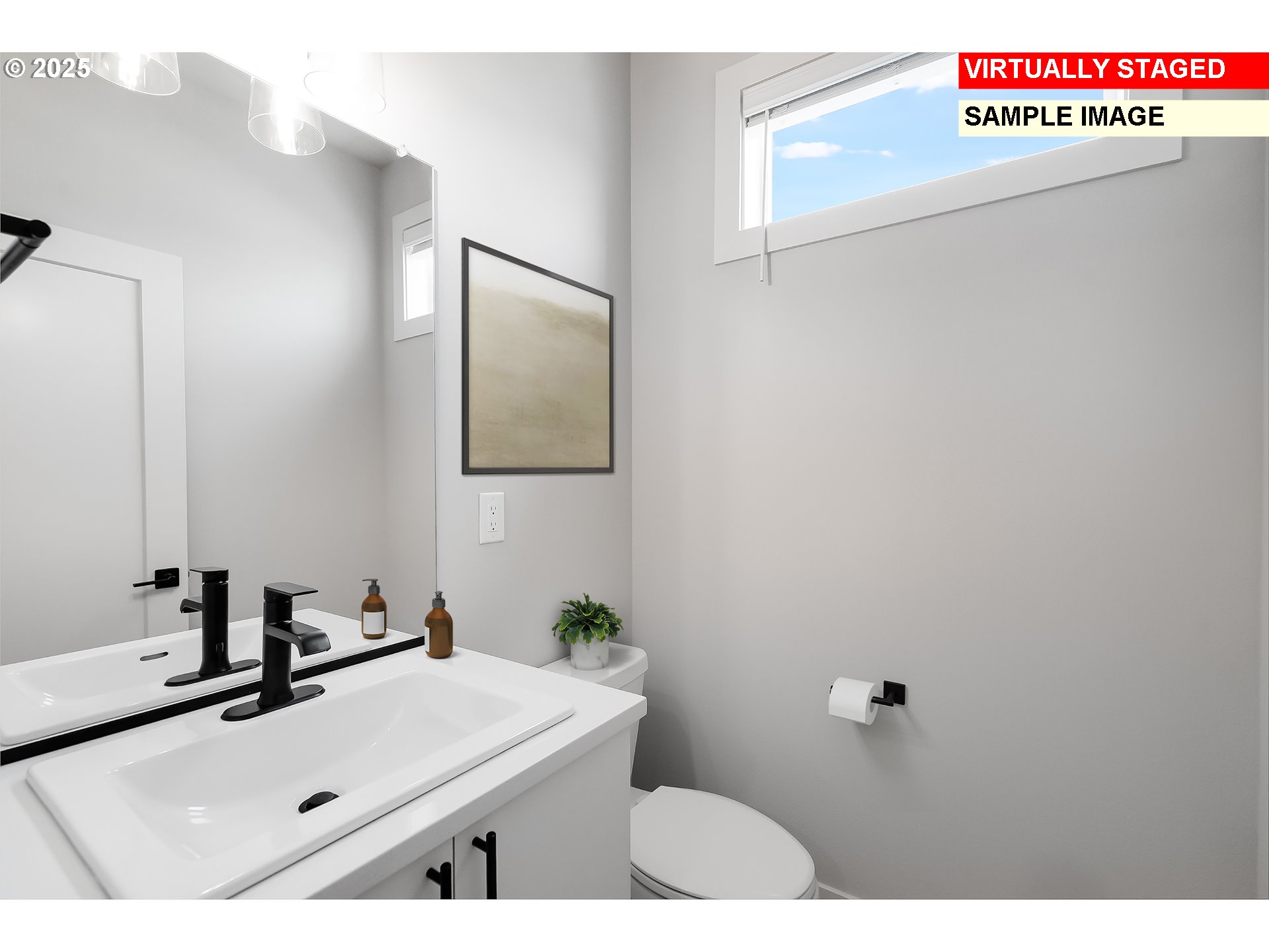 18620 Southwest Solitude Street Beaverton, OR 97007 - Photo 14 of 29 a bathroom with a sink and a mirror