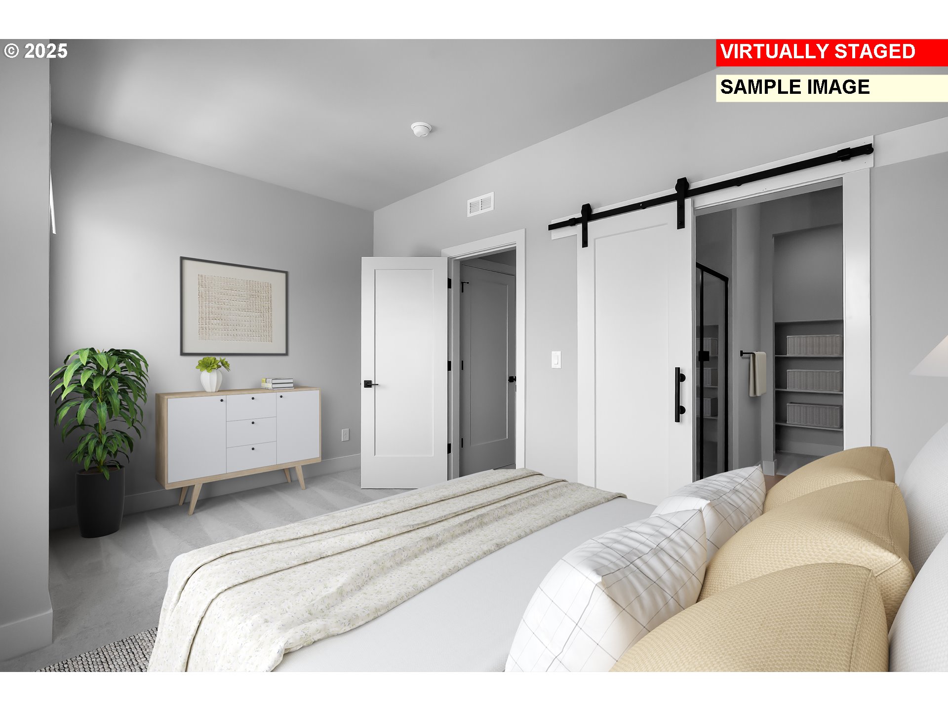 18620 Southwest Solitude Street Beaverton, OR 97007 - Photo 8 of 29 a bedroom with a bed and a couch