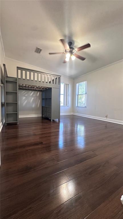 35495 Singletary Road Myakka City, FL 34251 - Photo 72 of 74 a view of livingroom with hardwood floor and ceiling fan
