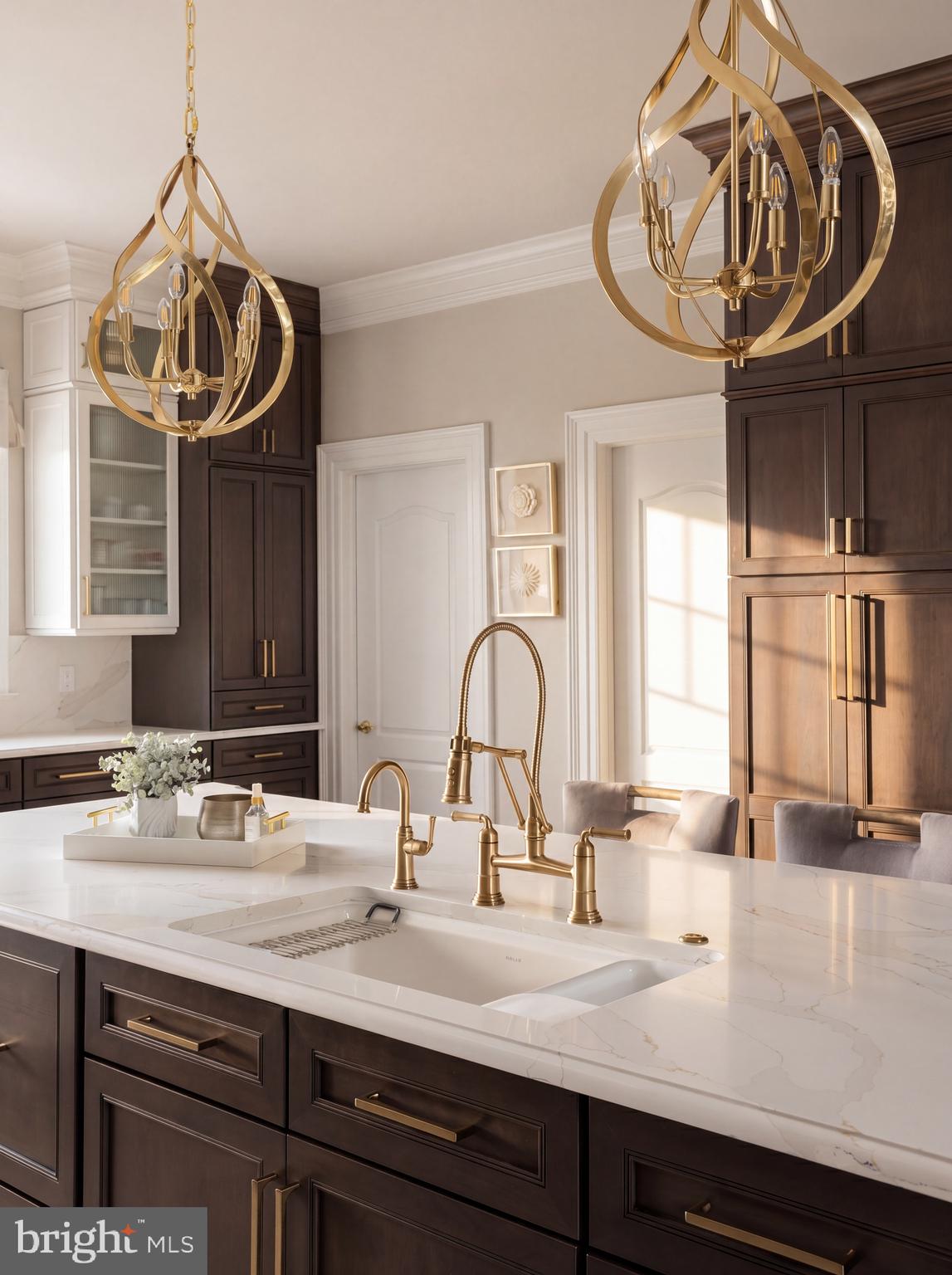 1521 Hunter Mill Road Vienna, VA 22182 - Photo 16 of 50 Custom hanging kitchen fixtures