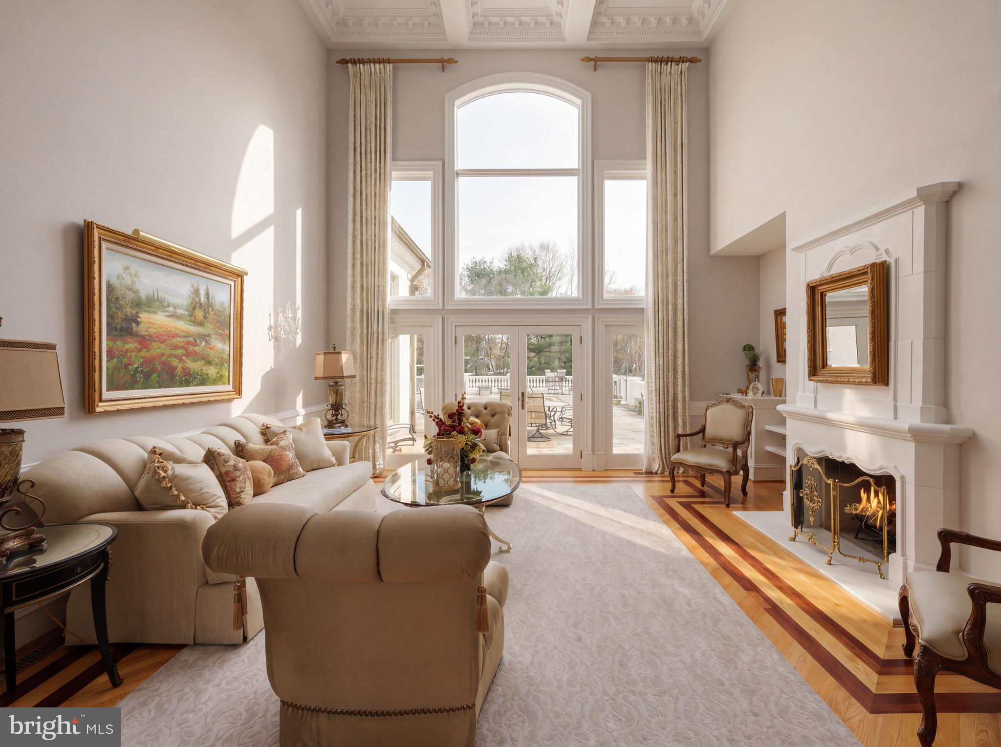 1521 Hunter Mill Road Vienna, VA 22182 - Photo 21 of 50 Family room overlooking the terrace