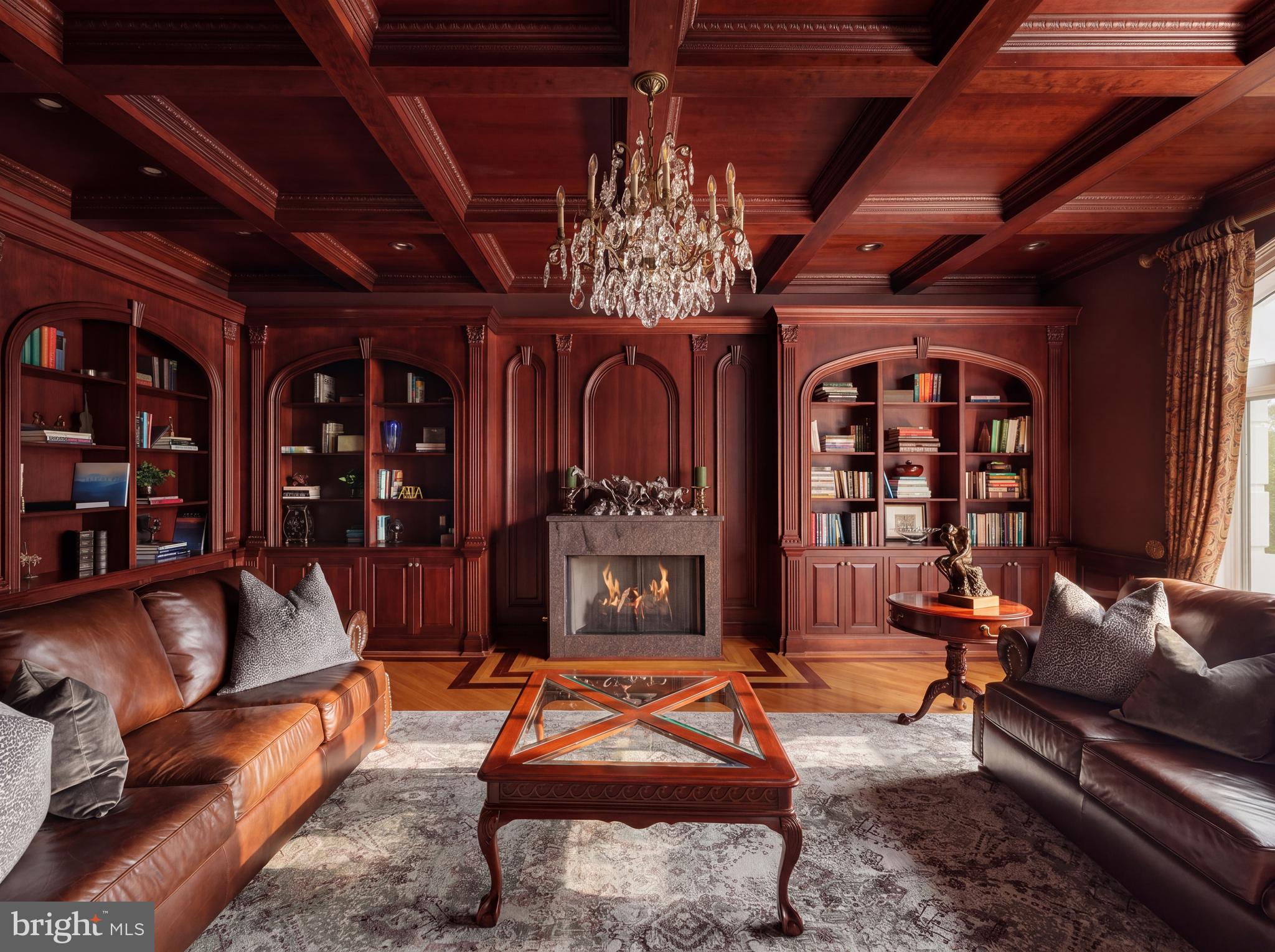 1521 Hunter Mill Road Vienna, VA 22182 - Photo 22 of 50 Refined private library