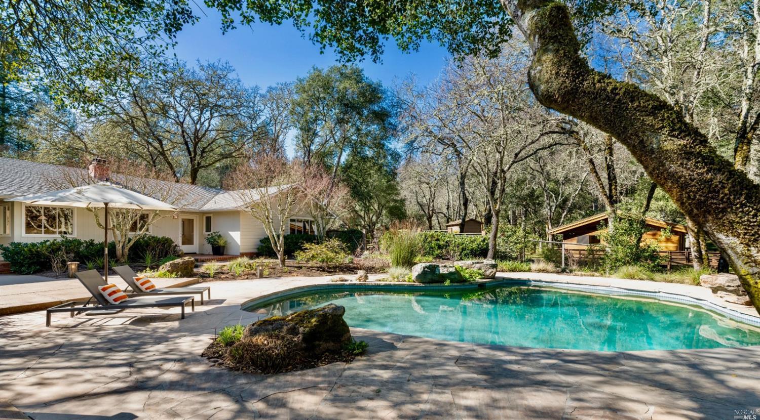 5535 St Helena Road Santa Rosa, CA 95404 - Photo 1 of 1 a view of a park with large trees