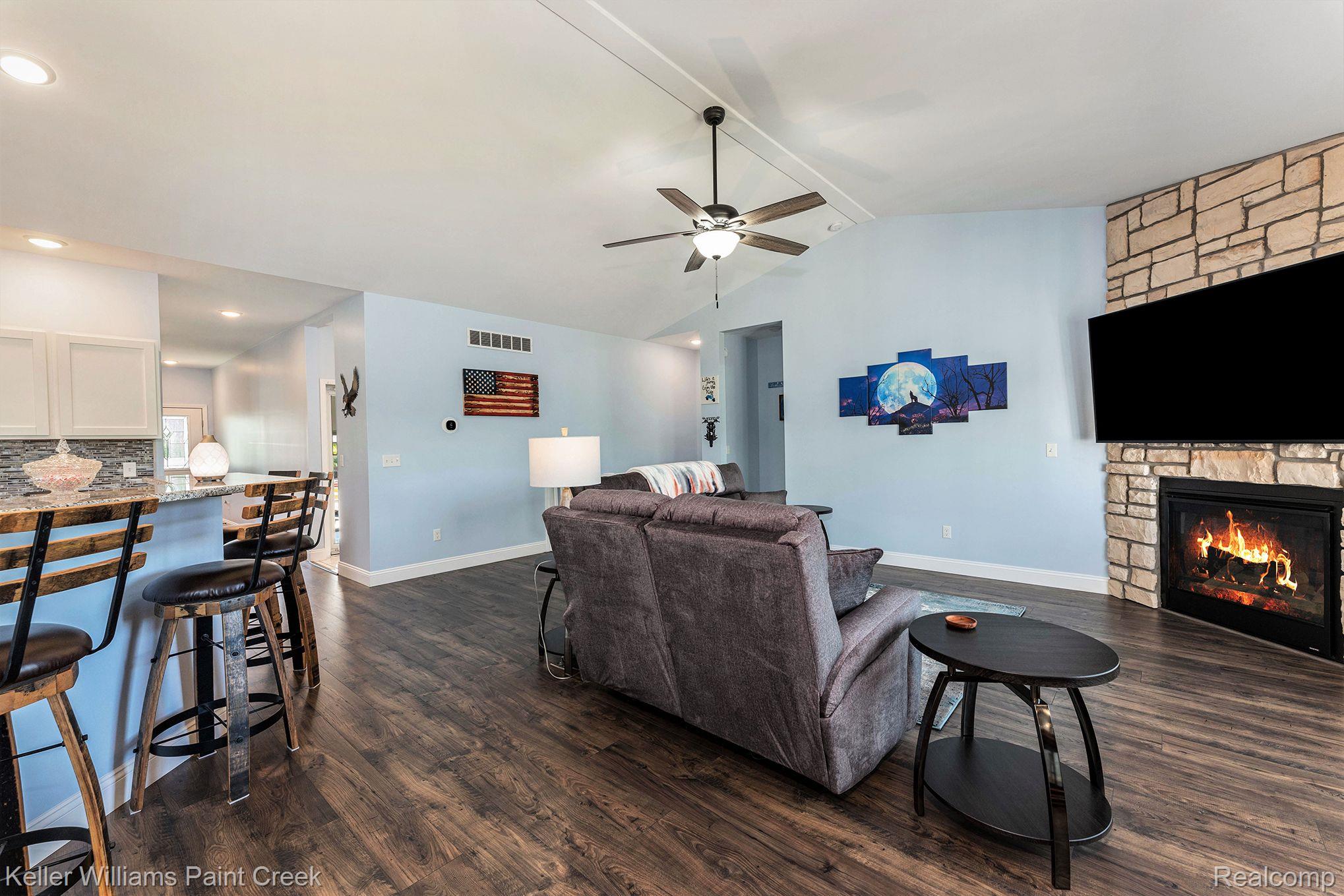 4098 Neuman Road St. Clair, MI 48079 - Photo 58 of 58 Gas Fireplace Open Floor Plan In Great Room