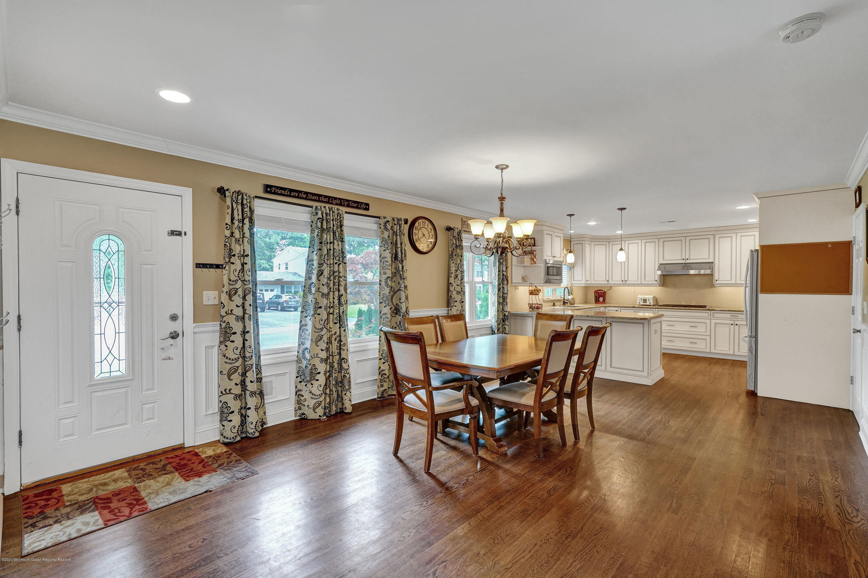 712 Midstreams Road Brick, NJ 08724 - Photo 4 of 33 a view of a dining room with furniture window and wooden floor