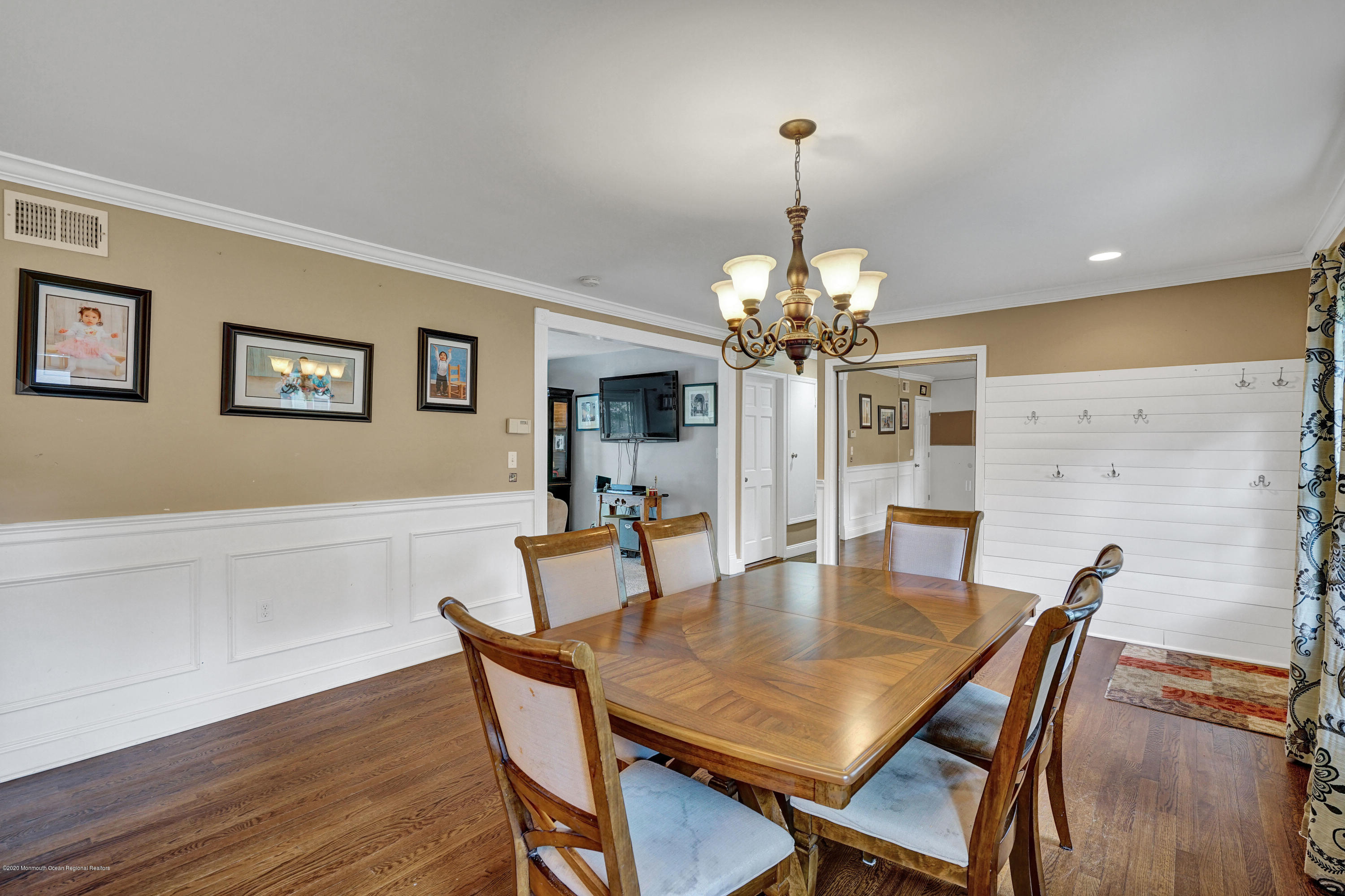 712 Midstreams Road Brick, NJ 08724 - Photo 7 of 33 a view of a dining room with furniture and wooden floor
