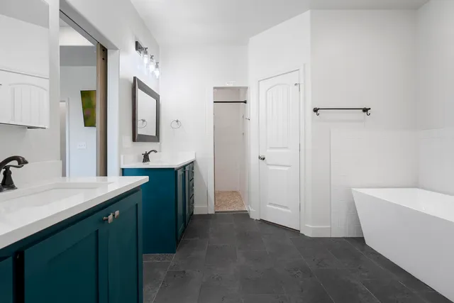 a view of a terrace with a lake