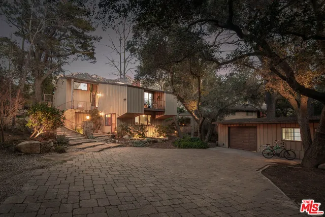 a view of a house with a patio