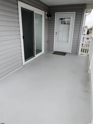 a view of front door