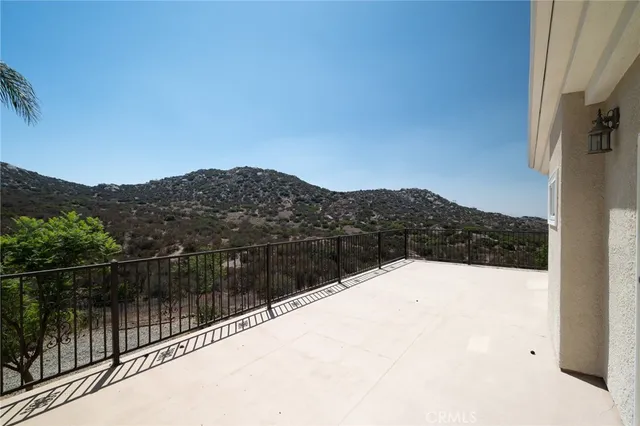 an aerial view of house with yard