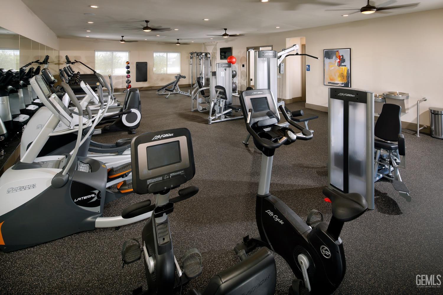 Undisclosed Address Bakersfield, CA 93311 - Photo 25 of 31 a view of a room with gym equipment