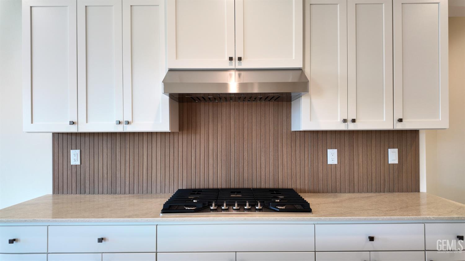 Undisclosed Address Bakersfield, CA 93311 - Photo 4 of 31 a kitchen with granite countertop white cabinets and white appliances
