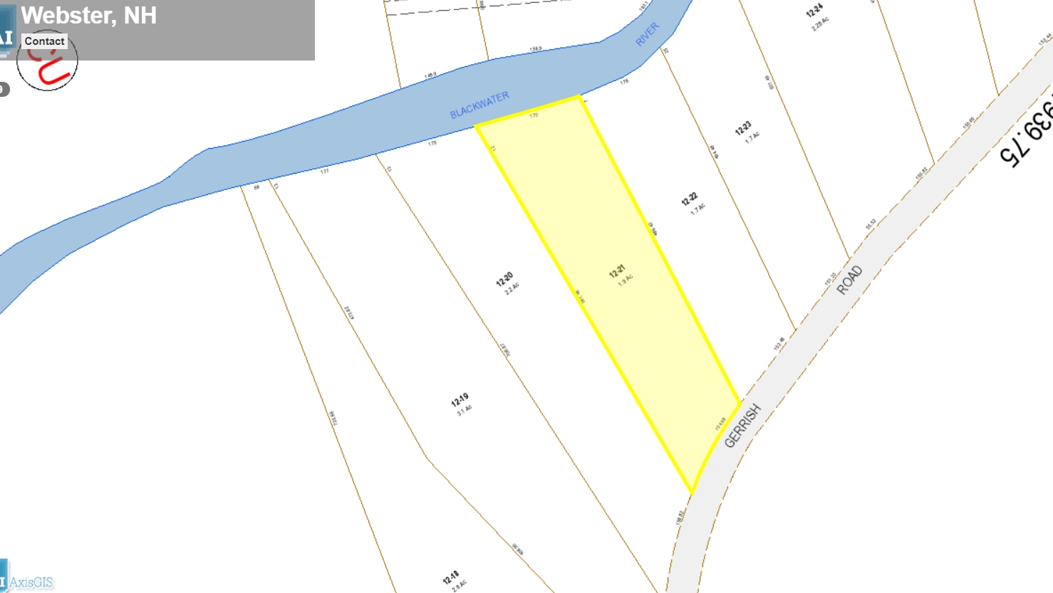 Lot 12-21 Gerrish Road Webster, NH 03303 - Photo 1 of 2