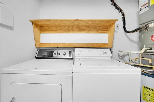 a table and chairs in the patio