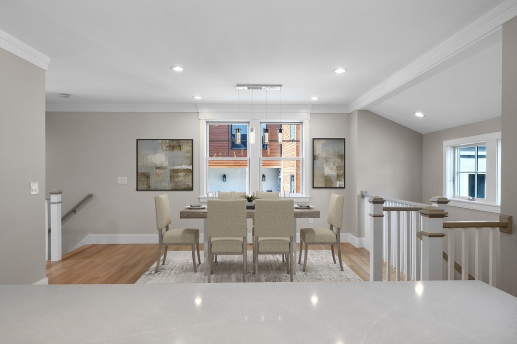 799 Heath Street, Unit 2 Brookline, MA 02467 - Photo 5 of 21 a dining room with furniture and a window