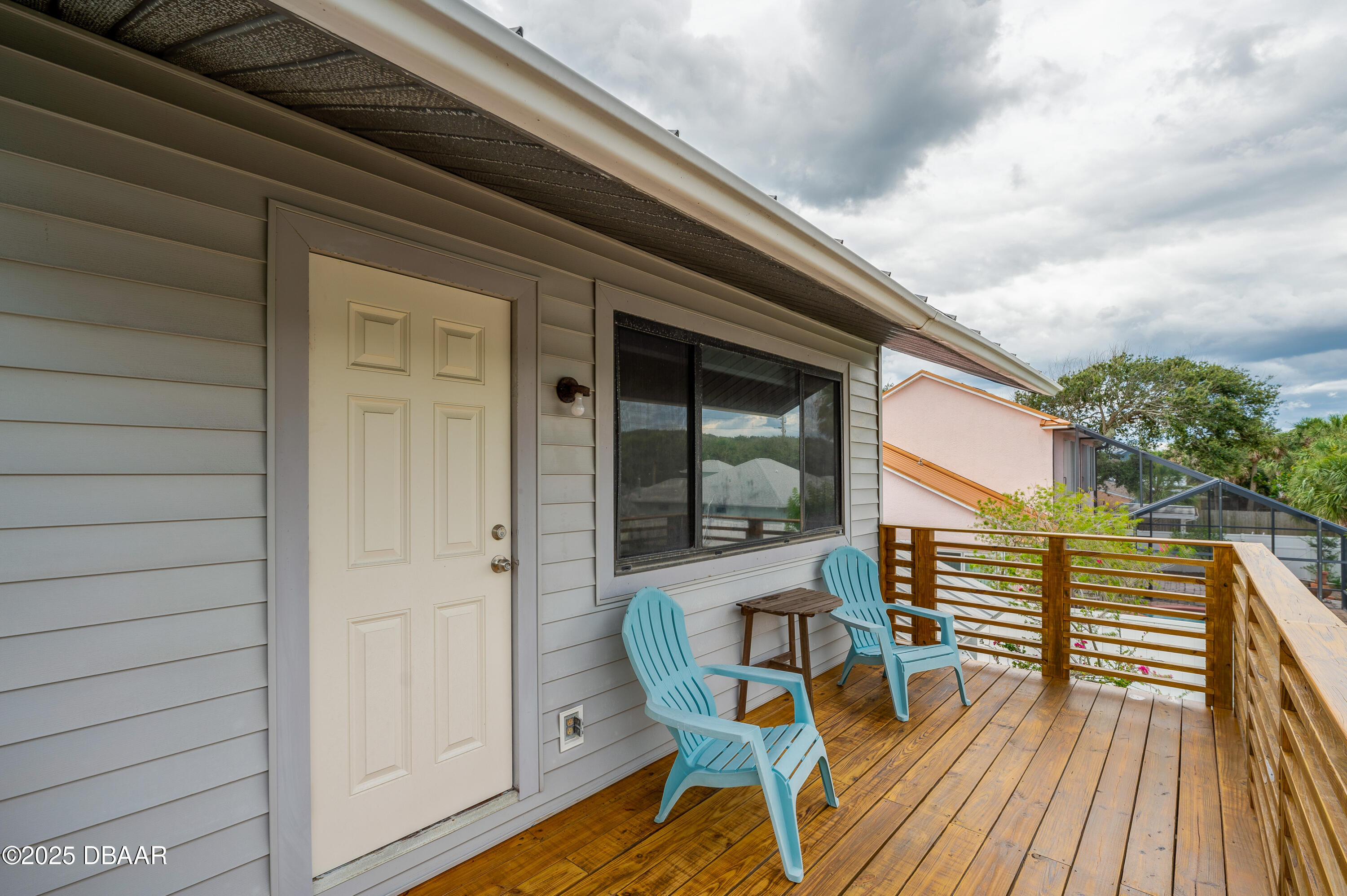 4712 Dixie Drive Ponce Inlet, FL 32127 - Photo 20 of 33 Upstairs Deck