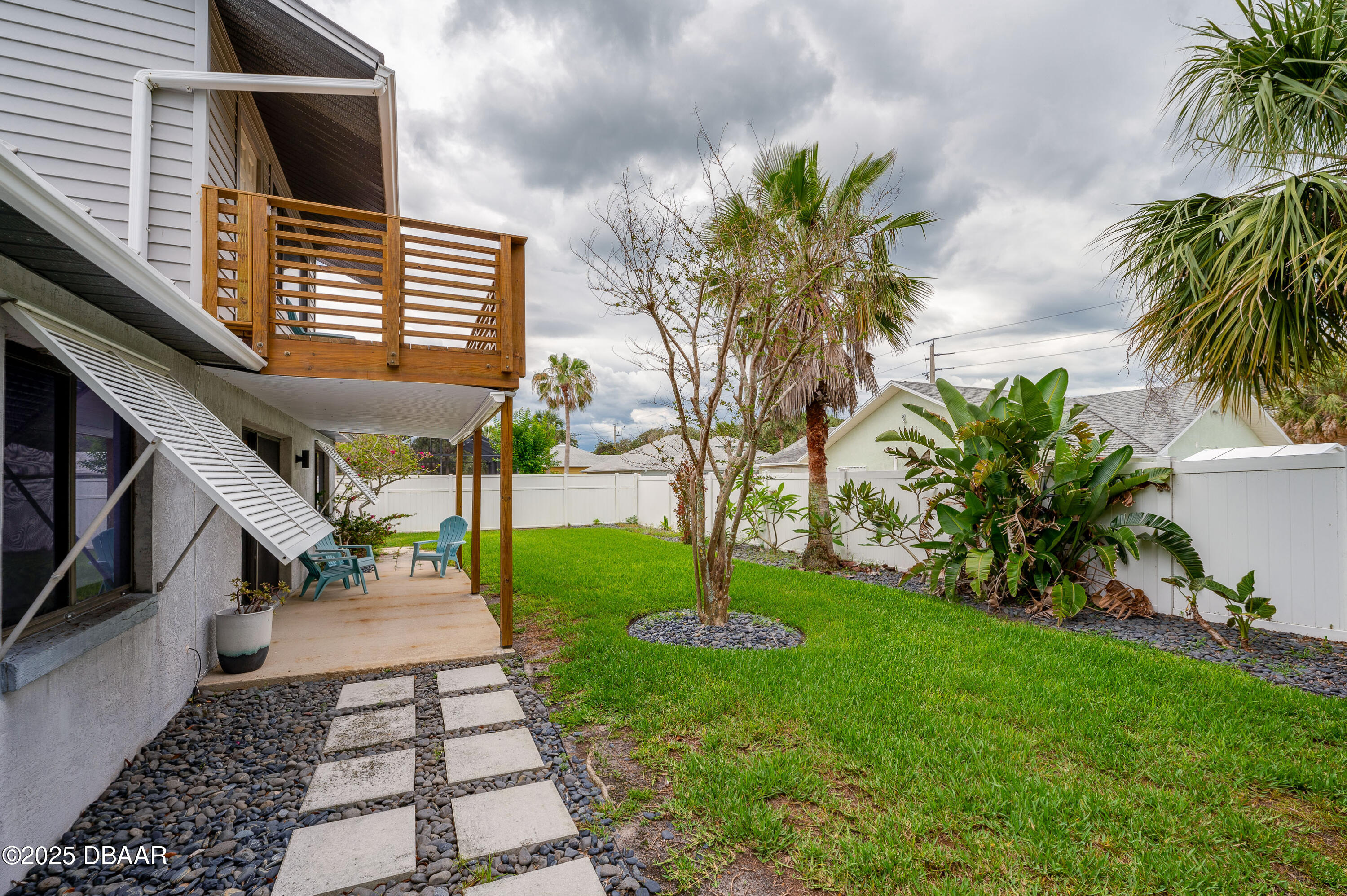 4712 Dixie Drive Ponce Inlet, FL 32127 - Photo 24 of 33 Backyard