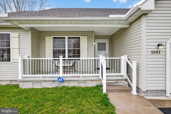a view of front door
