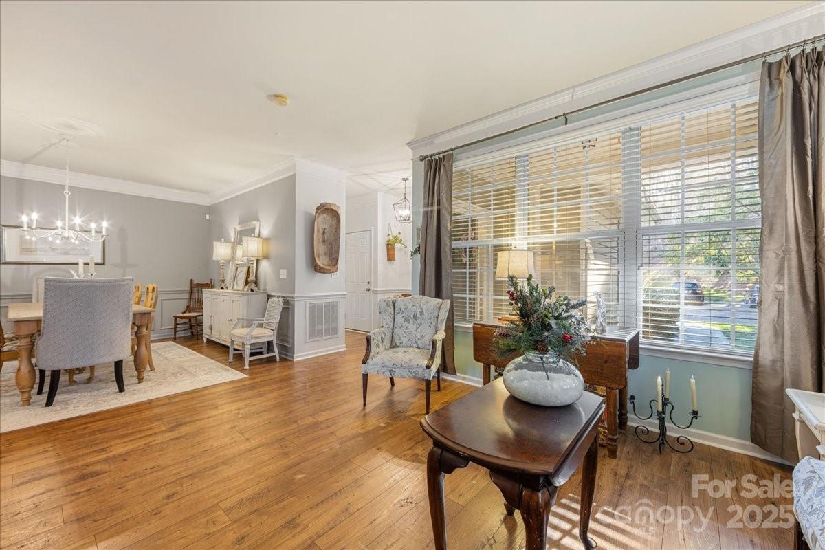 718 Deerbrook Lane Tega Cay, SC 29708 - Photo 6 of 45 a living room with furniture and a large window