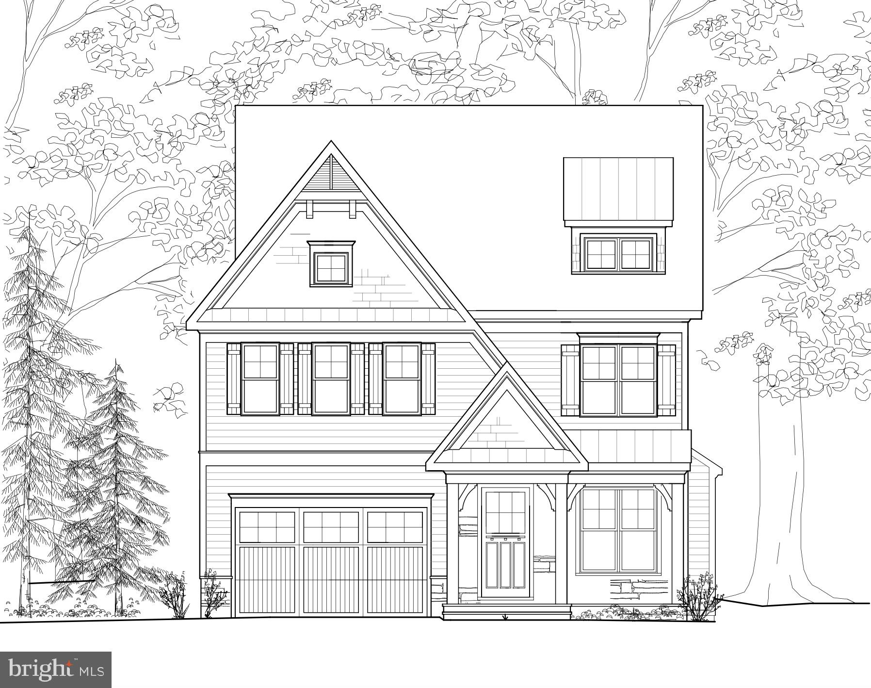 an entrance of a house with a yard