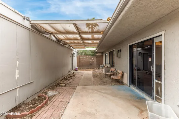 a view of a house with outdoor space