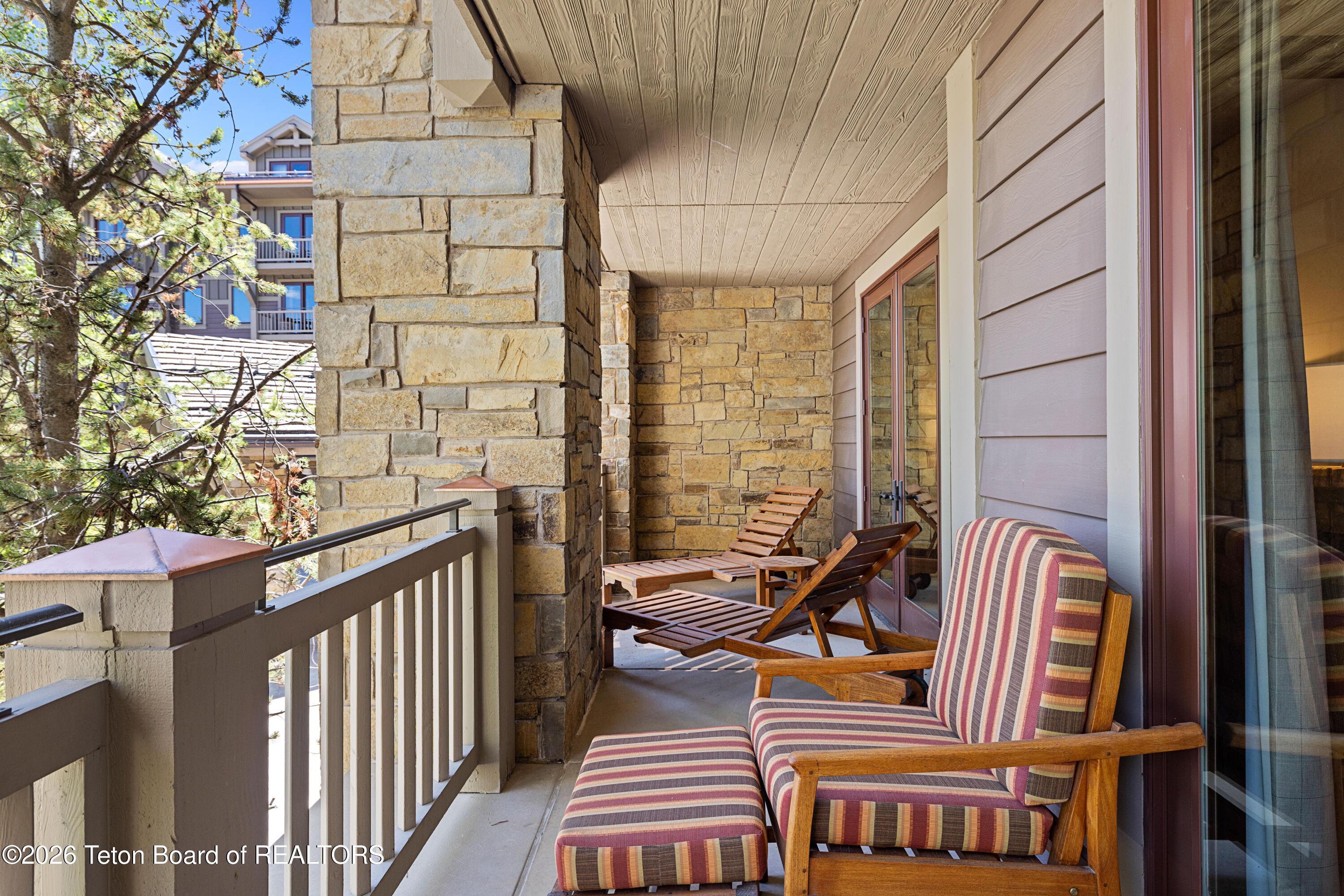 7680 Granite Loop Road, Unit 655 Teton Village, WY 83001 - Photo 11 of 13 12. Deck Space 1